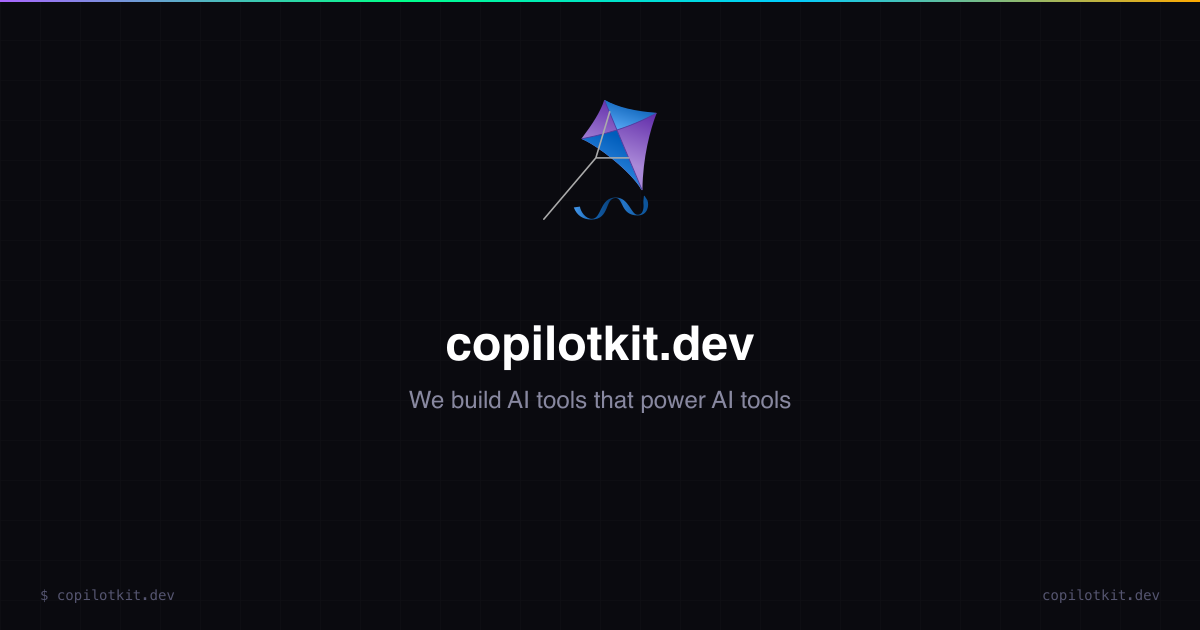 Image associated with CopilotKit